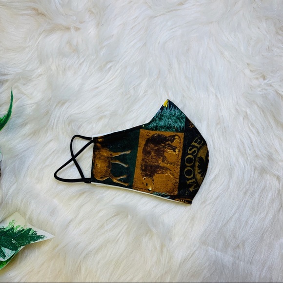 4 FACE MASKS Cloth Floral Adult Washable - Picture 4 of 7